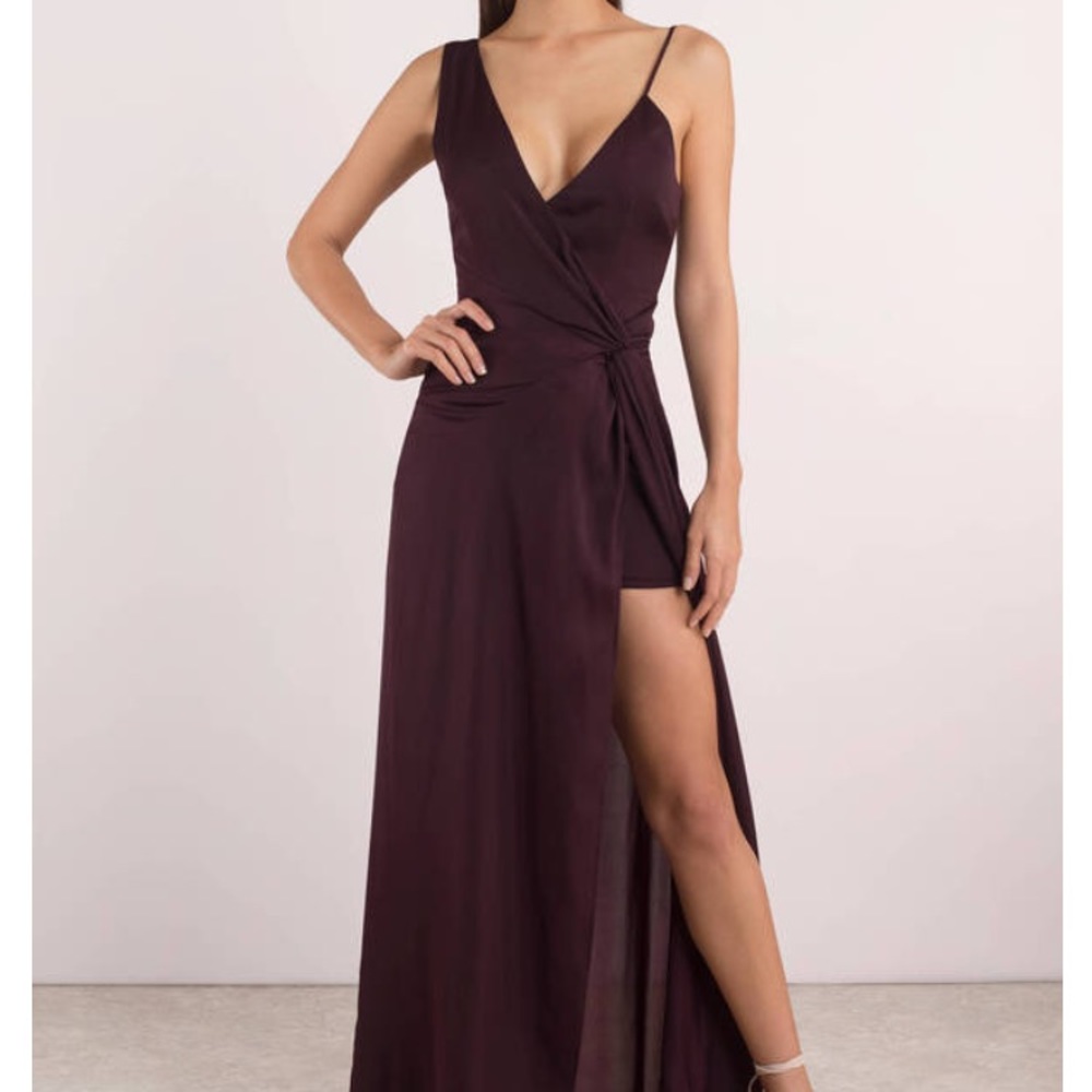 BNWT “Krystal Surplice Maxi Dress” from tobi